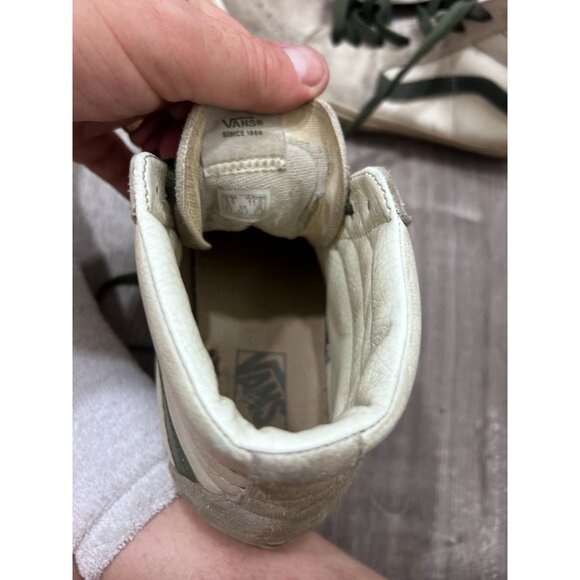 Vans Of the Wall Athletic Shoes Men's Size 9.5 High Top Gray - Picture 6 of 9